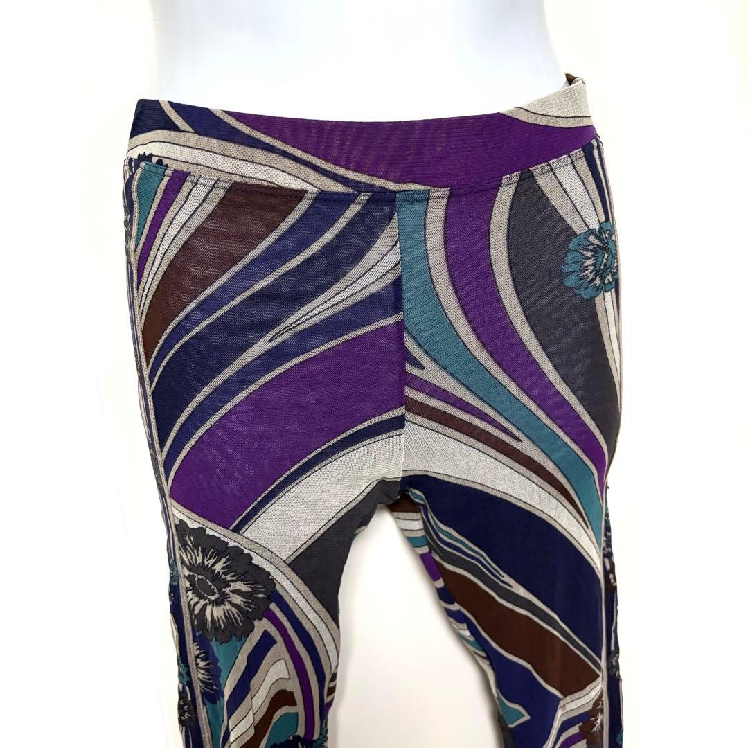 JeanPaul GAULTIER SOLEIL レギンス　パンツ　パワーネット