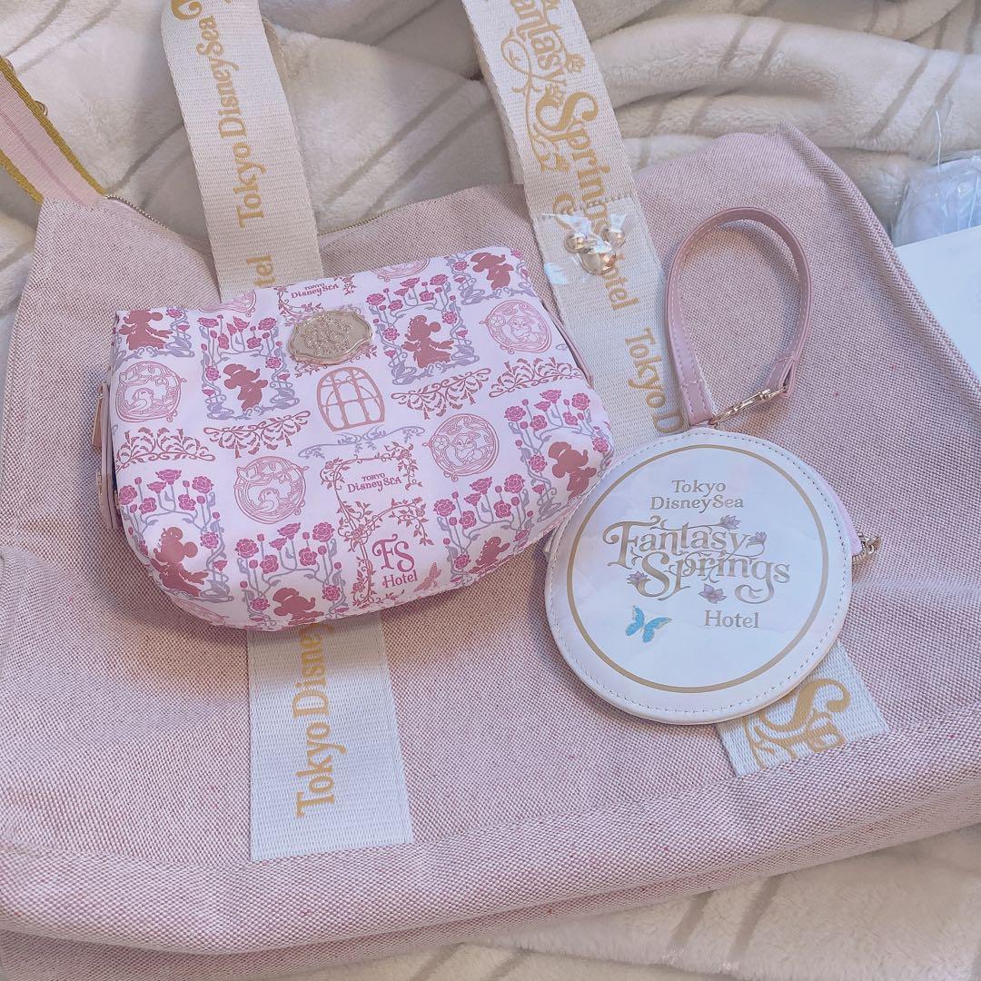 ファンタジースプリングス　トートバッグ　アメニティセット