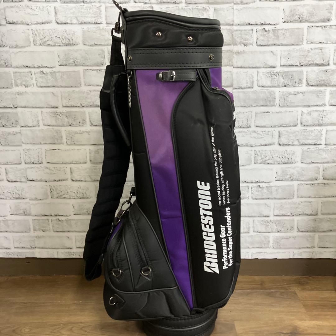 ブリヂストン キャディバッグ ゴルフバッグ BRIDGESTONE パープル