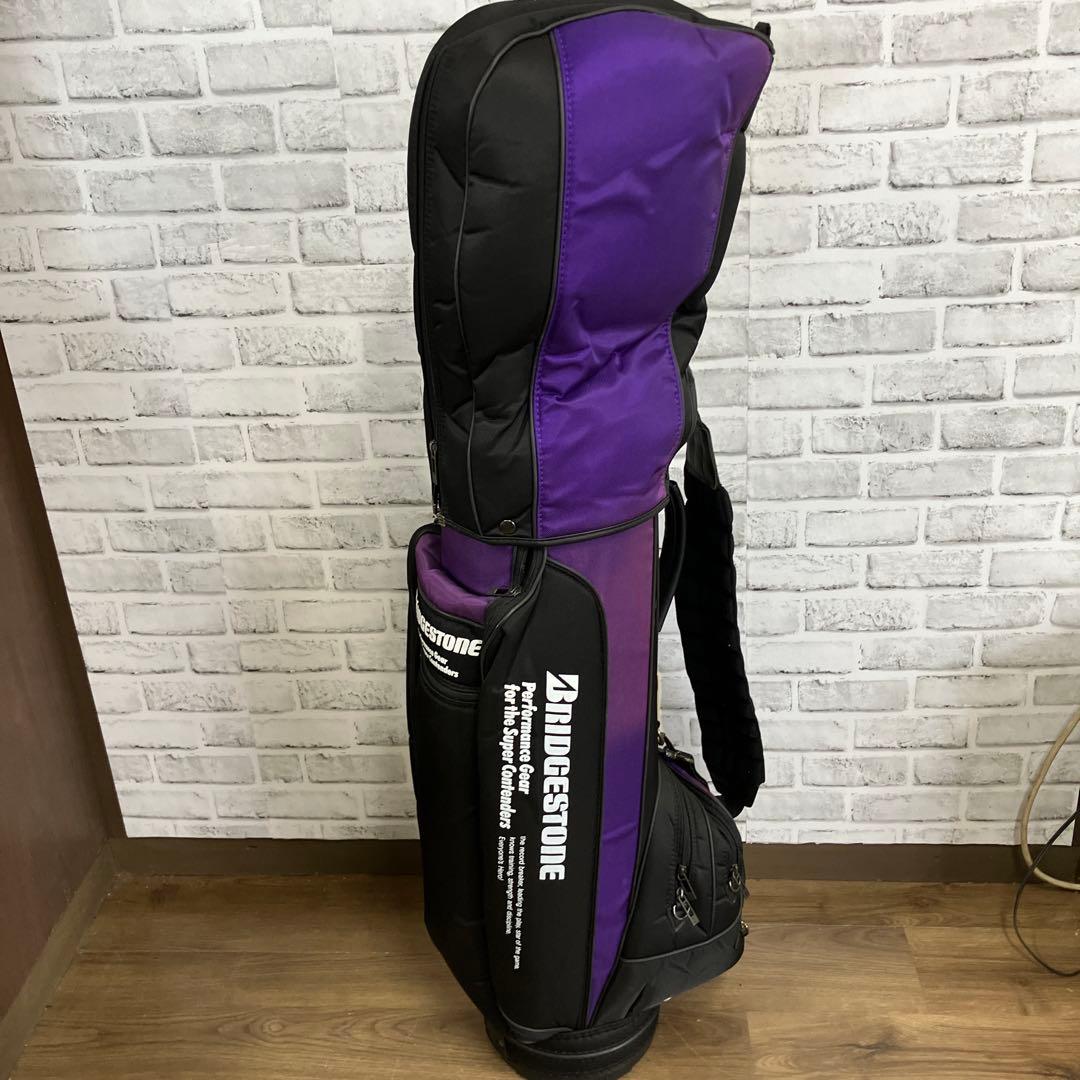 ブリヂストン キャディバッグ ゴルフバッグ BRIDGESTONE パープル