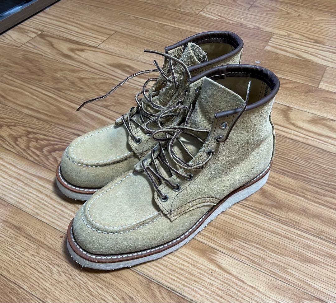 Red Wing 8833 ベージュ ワークブーツ US7.5D