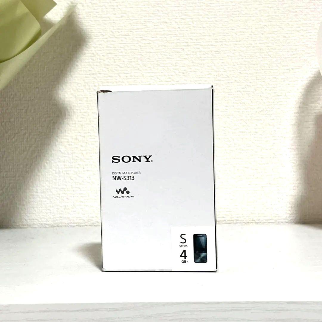 【ほぼ未使用】SONY NW-S313 デジタルオーディオプレーヤー ブラック