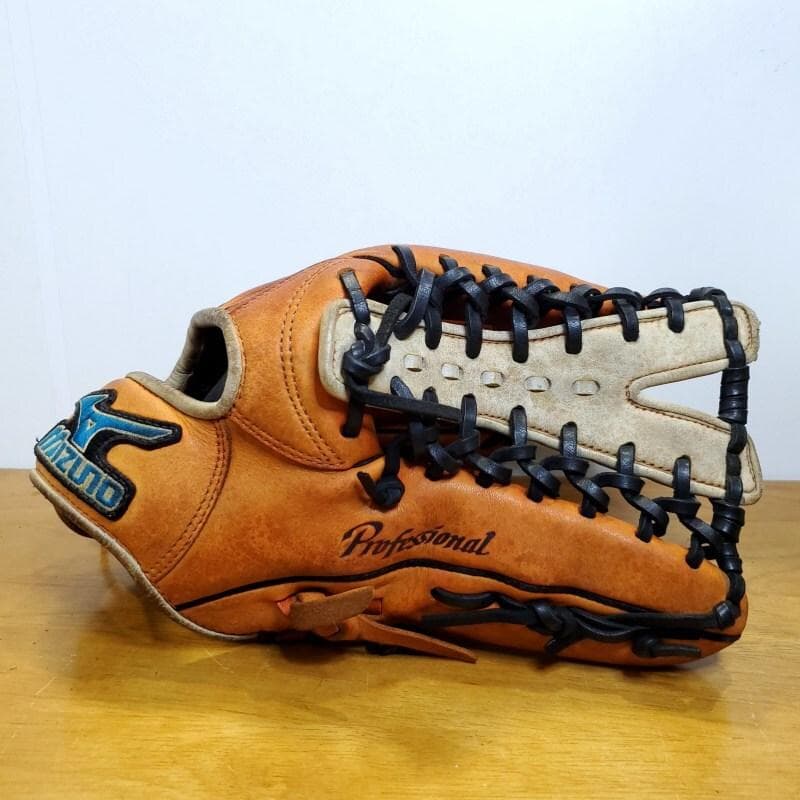 ミズノ 高橋由伸モデル Y字ウェブ 限定カラー 児童用 外野用 軟式グローブ