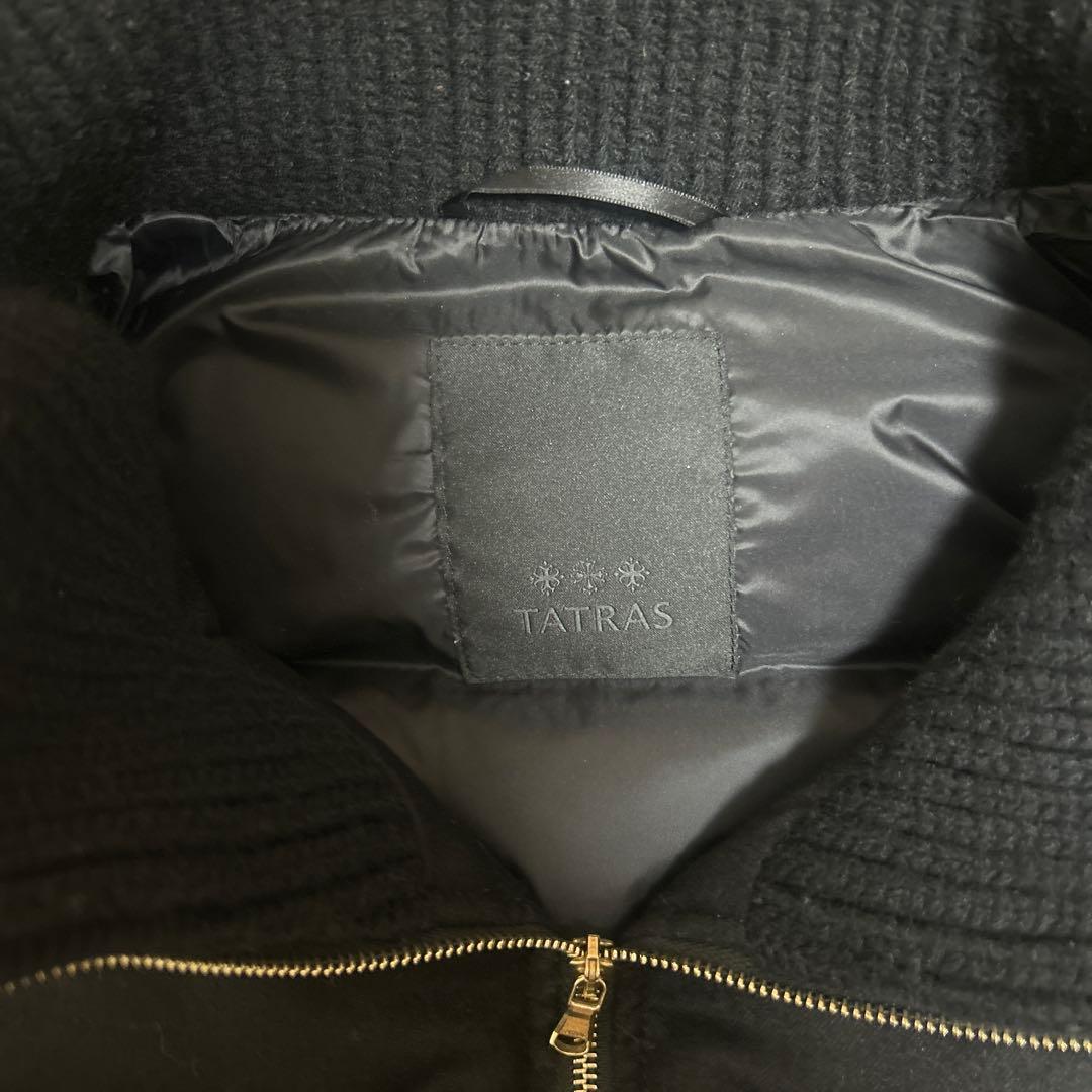 TATRAS 黒 ダウンベスト