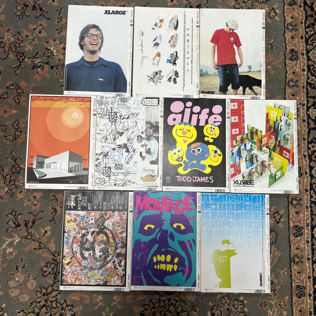 relaxmagazine 2001 2002 雑誌 10冊セット 雑誌 アート