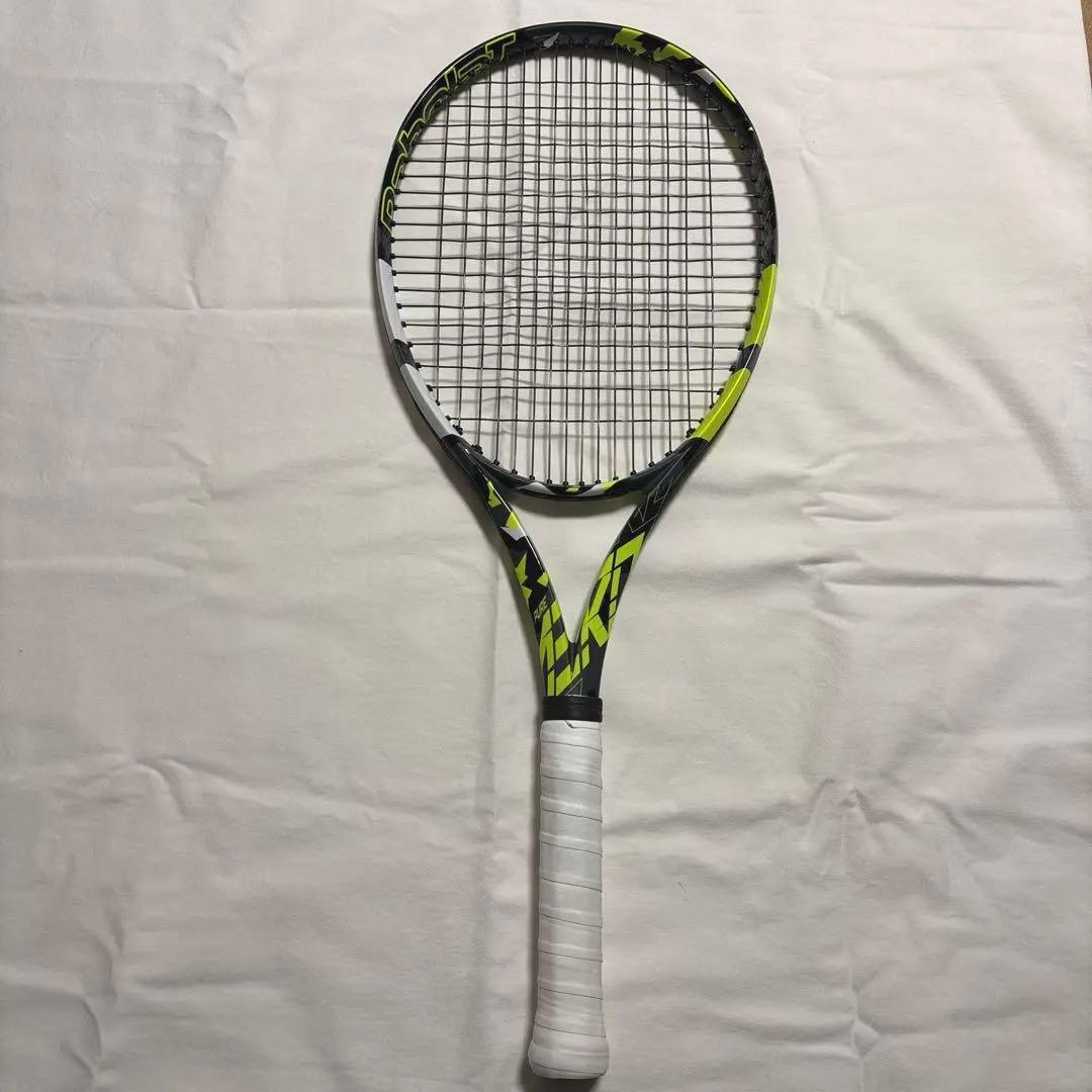 【美品】Babolat Pure Aero 100 G2 グリップテープ付き