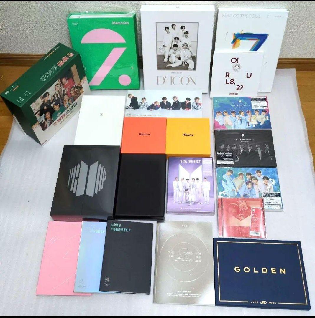 BTS　人気 アルバム　大量 まとめ売り CD DVD シーグリ グク トレカ有