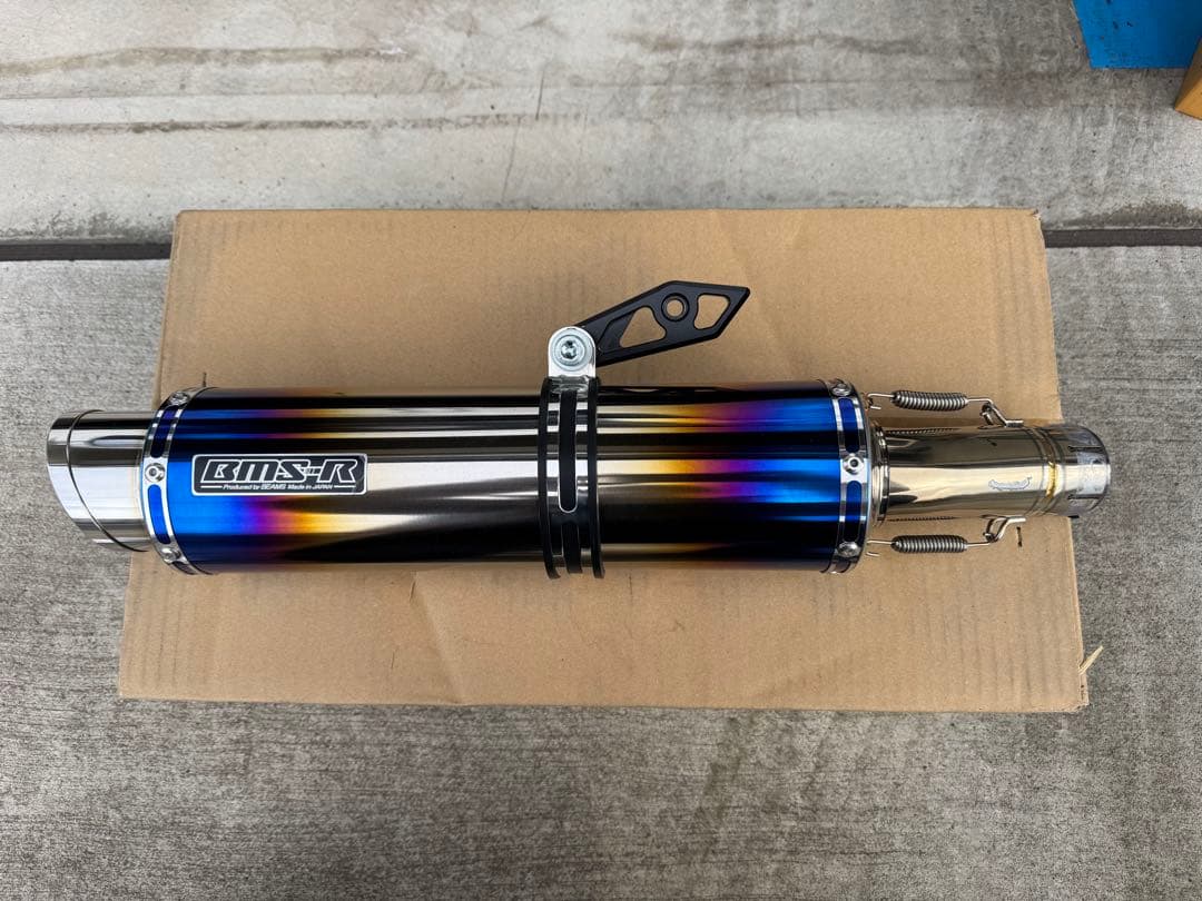 ninja400BMS-Rスリップオンマフラー 政府認証