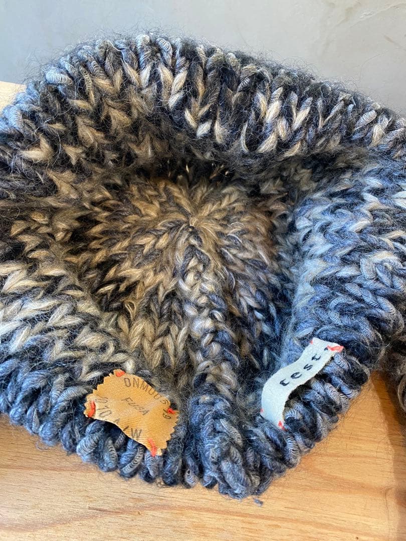 【test.】ニットキャップ　アンダーカバー　キジマ　MASU ナンバーナイン