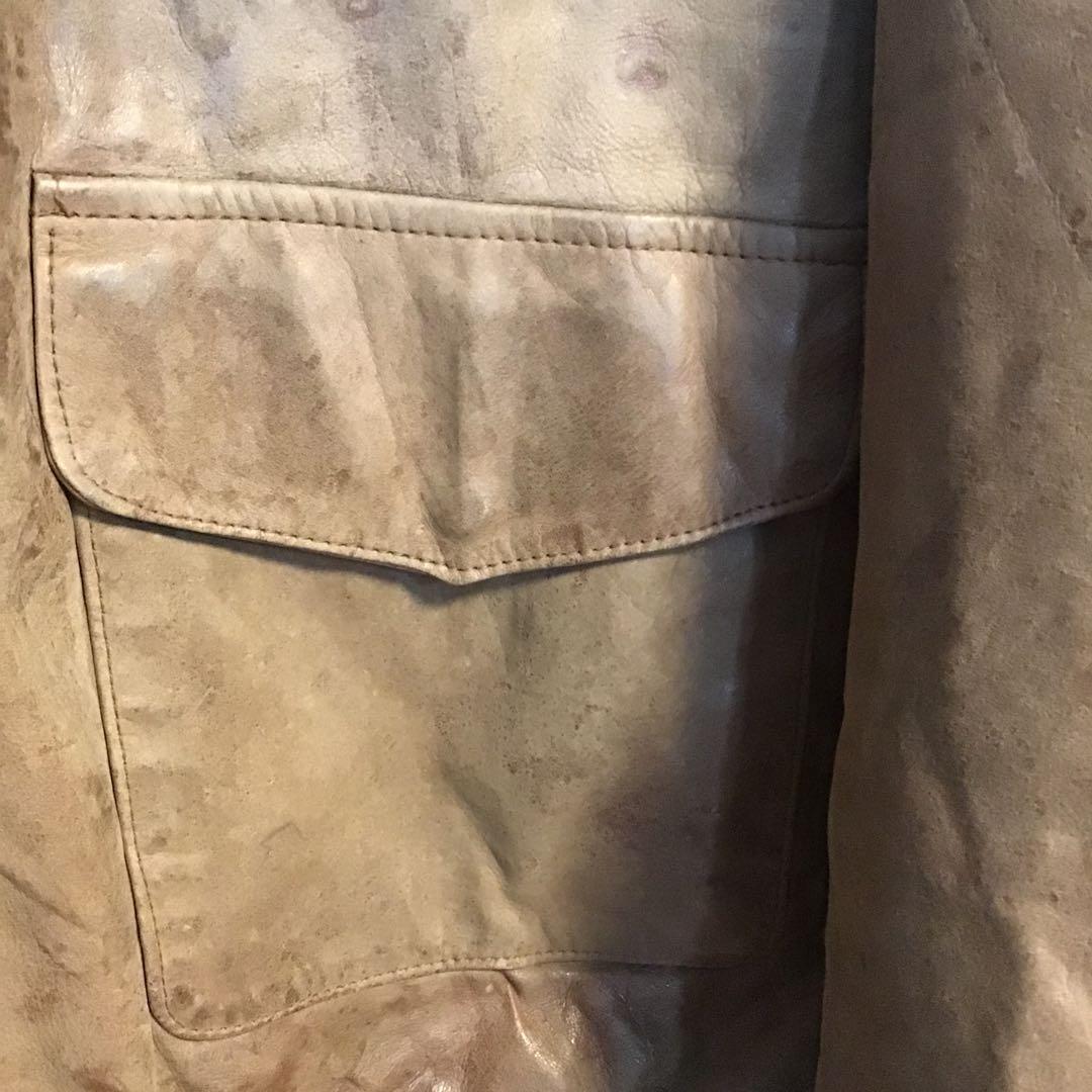 ＜1点物＞　８０ｓ　ヴィンテージ　A-2　XL　フライトジャケット　ステンシル