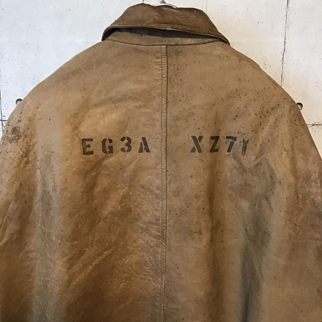 ＜1点物＞　８０ｓ　ヴィンテージ　A-2　XL　フライトジャケット　ステンシル