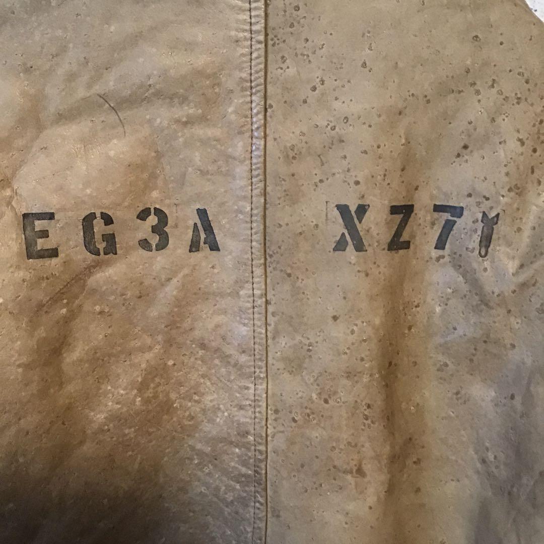 ＜1点物＞　８０ｓ　ヴィンテージ　A-2　XL　フライトジャケット　ステンシル