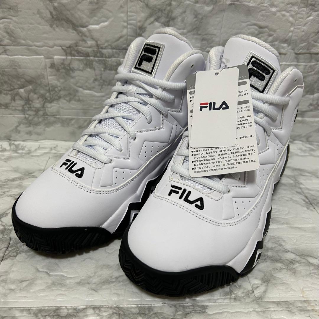 FILA フィラ カジュアルシューズ MB WHITE 23.5 cm