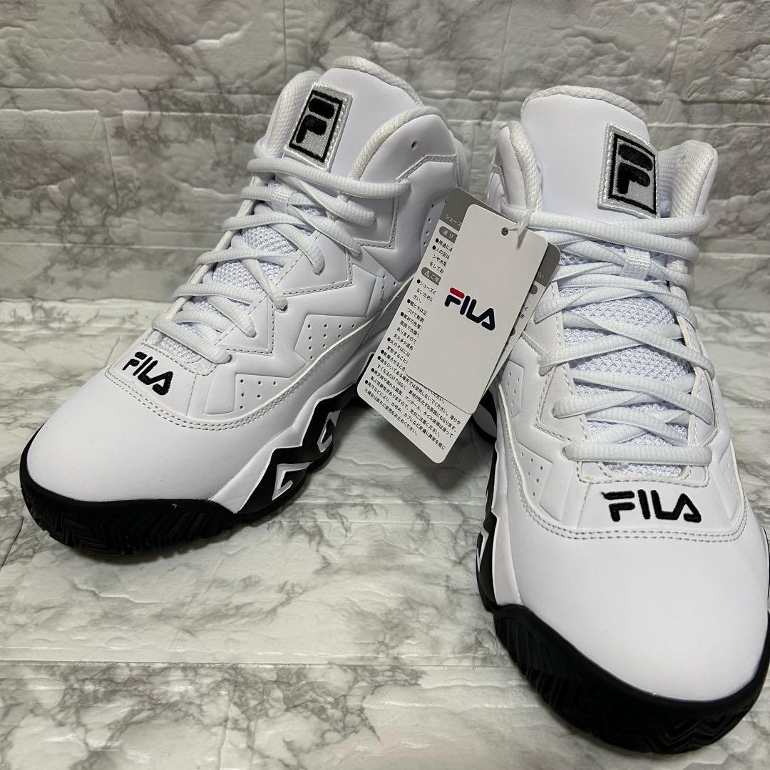 FILA フィラ カジュアルシューズ MB WHITE 23.5 cm