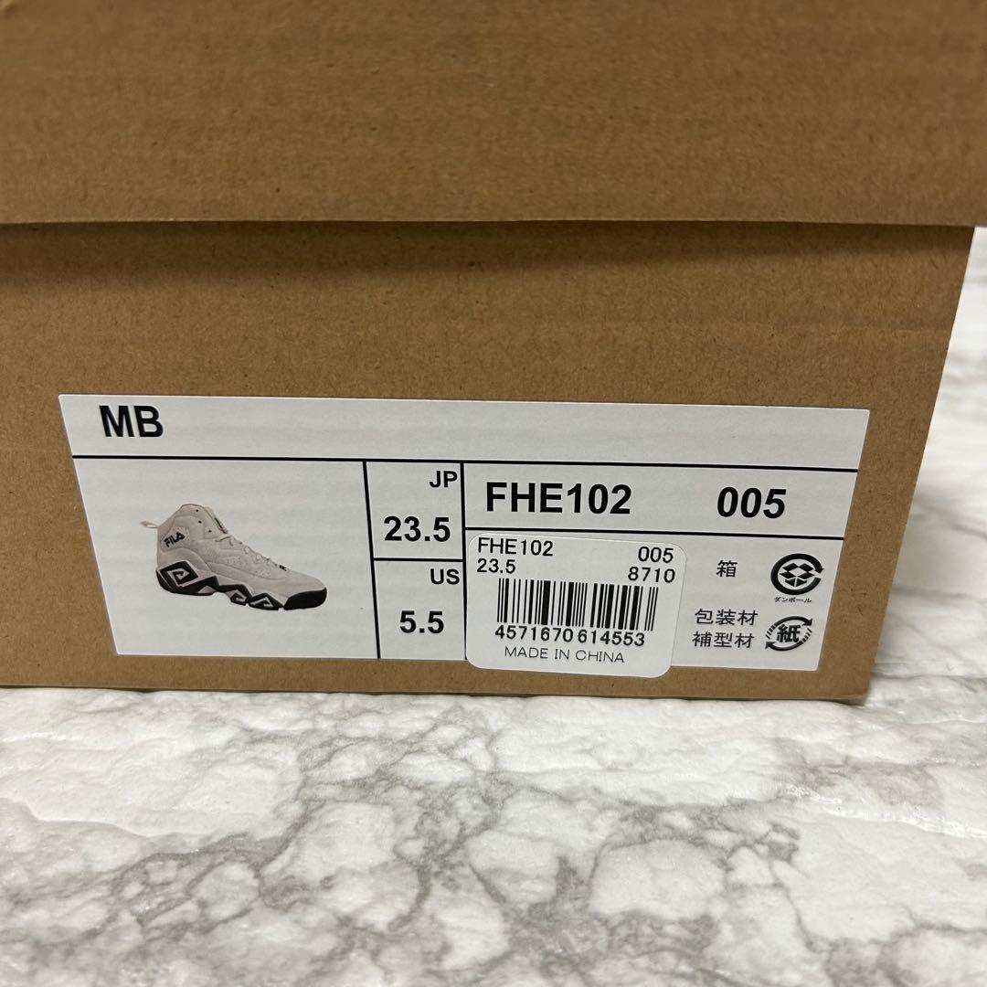 FILA フィラ カジュアルシューズ MB WHITE 23.5 cm