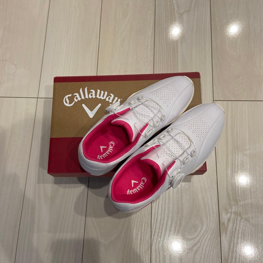 ゴルフ　キャロウェイ　レディースシューズ