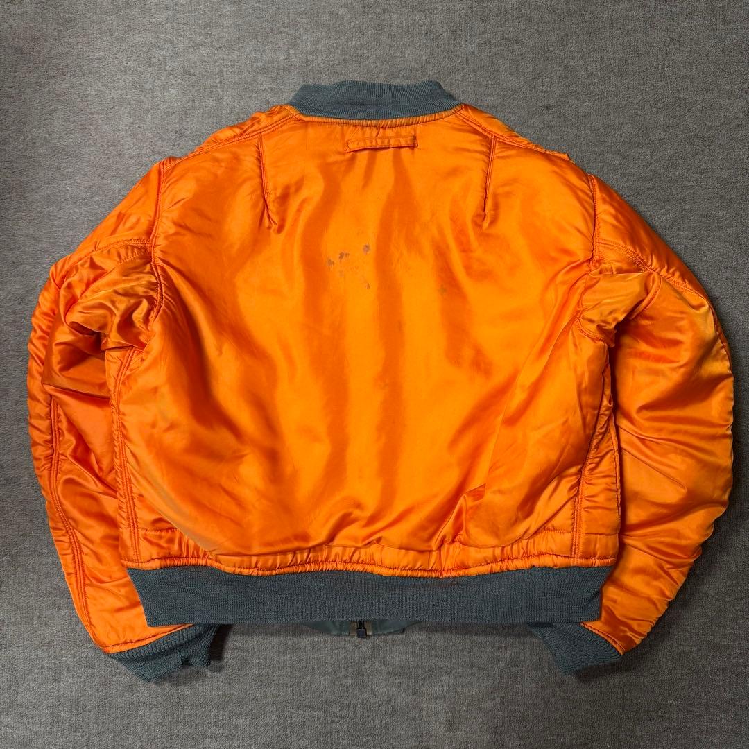 60's MA-1 実物 L 1969年 MIL-J-8270D ALPHA