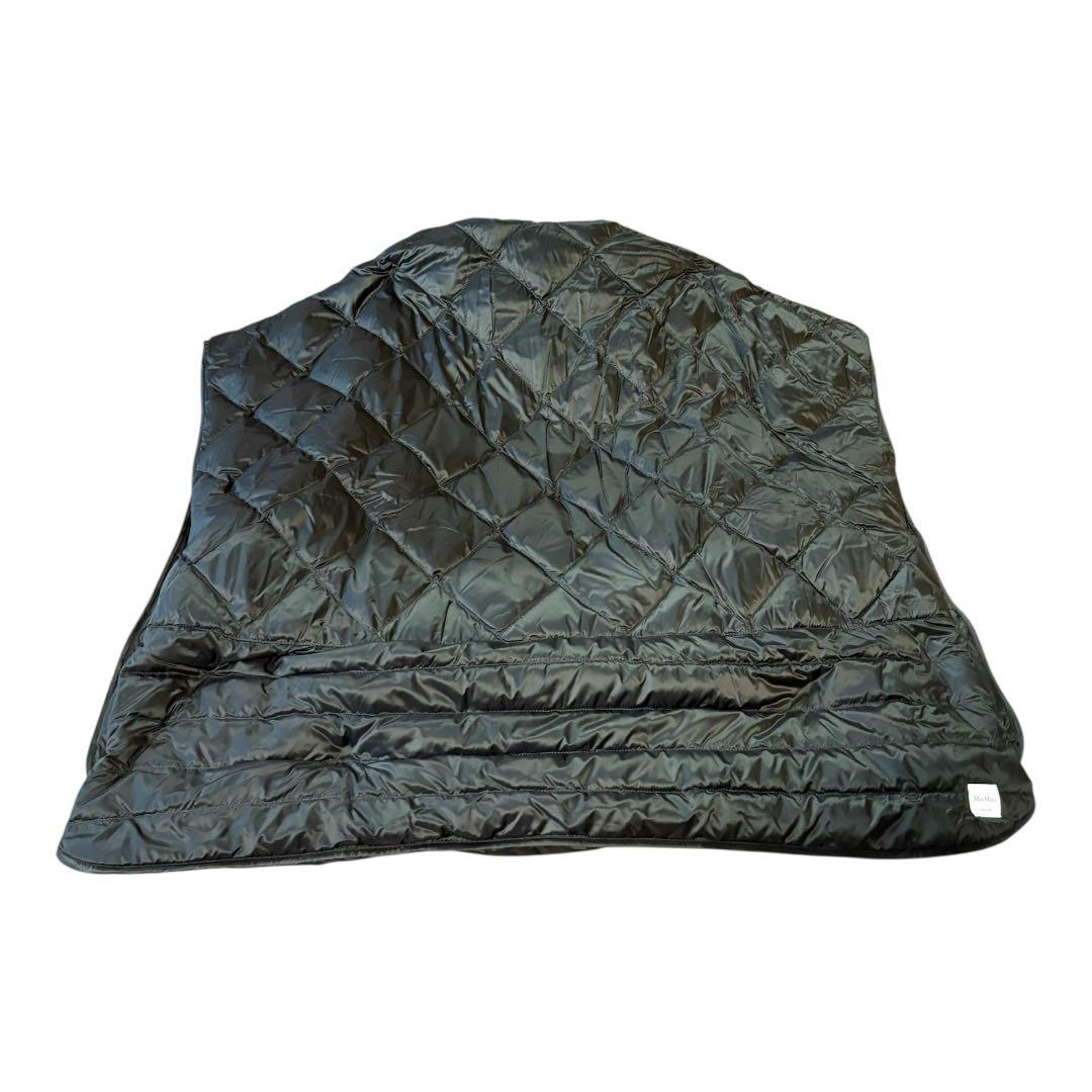 新品★MAXMARA The Cube TREMANS ダウンケープ S カーキ