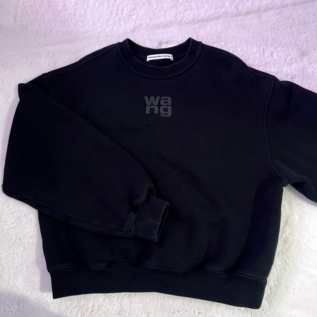 alexanderwang.t ブラック スウェット