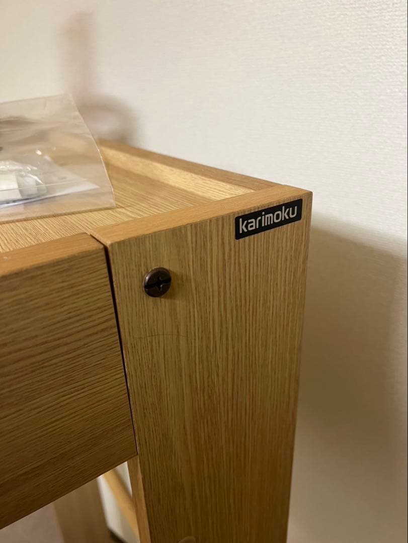 【最終価格】ナチュラル木製ハンガーラック キャスター付き