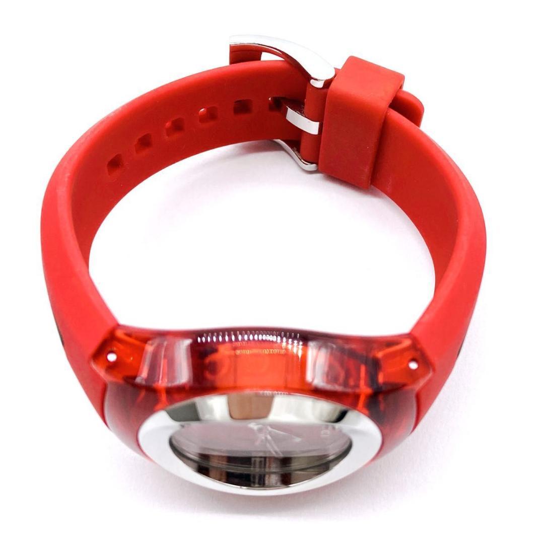 【極美品】GUCCI　SYNC　YA137103A　腕時計　シェリーライン　赤