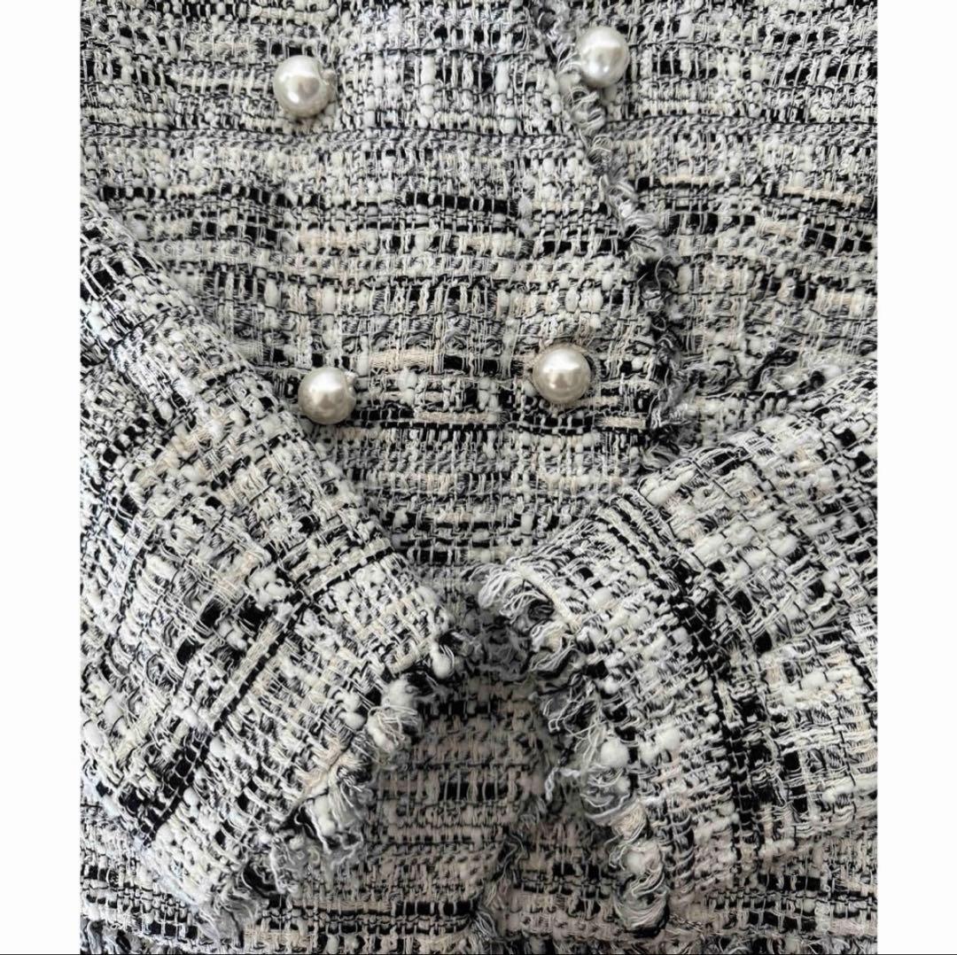 ESTNATION_エストネーション ツイードジャケット