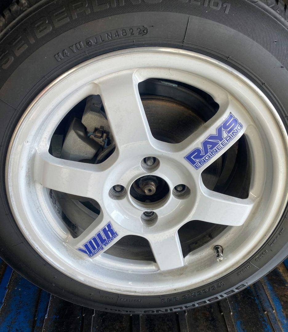 ソ*ド様 RAYS VOLK RACING 15インチホイール 2本セット