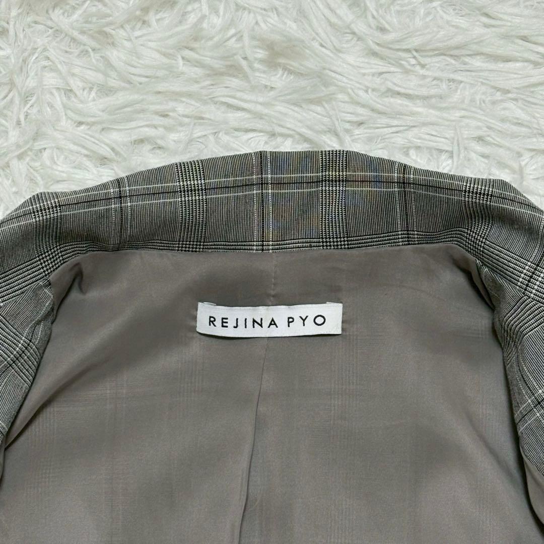 ◎極美品 レジーナピョー NICOLE JACKET M相当ブラックチェック 1