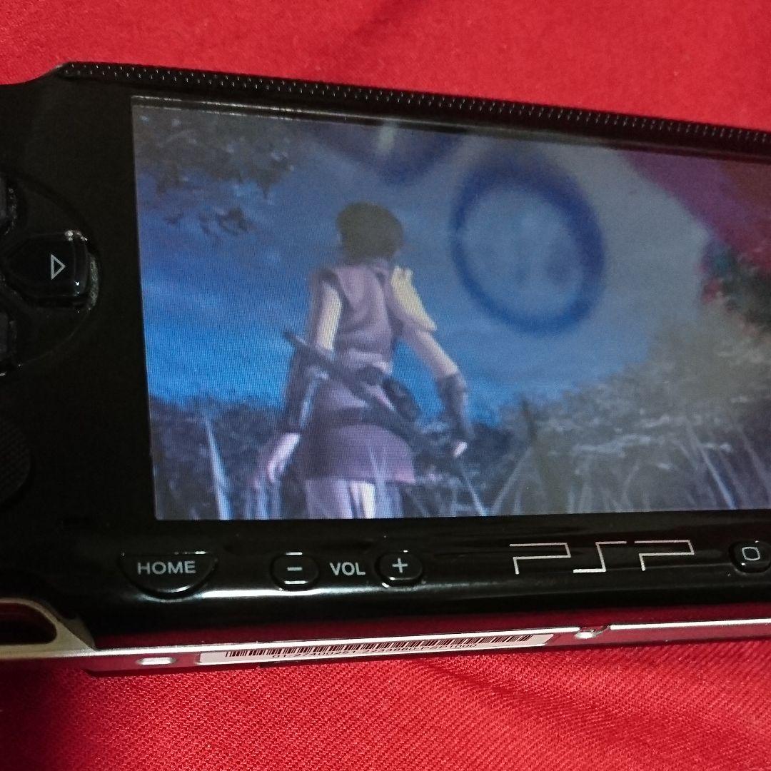 1211《PSP1000  本体&アダプター&ソフト3本》中古品