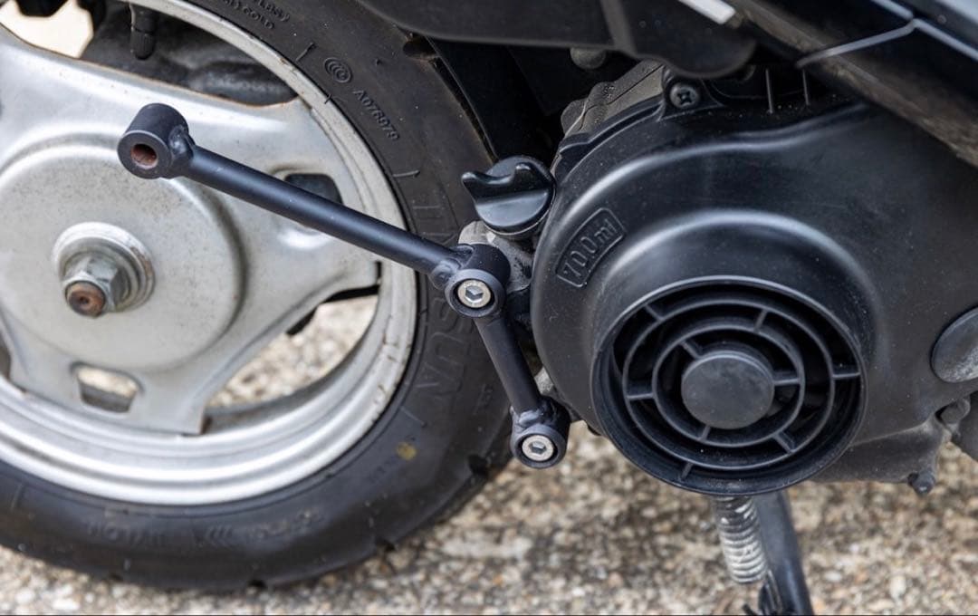 新製品 アドレスV50(JBH-CA44A) HMS製 B2Xマフラー ブラック