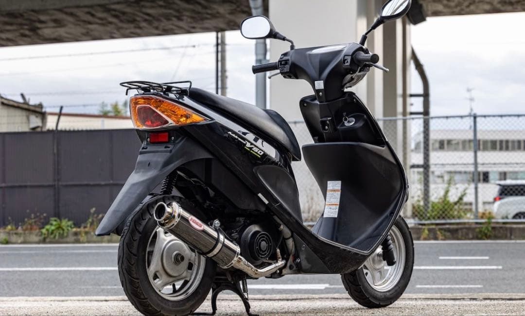 新製品 アドレスV50(JBH-CA44A) HMS製 B2Xマフラー ブラック