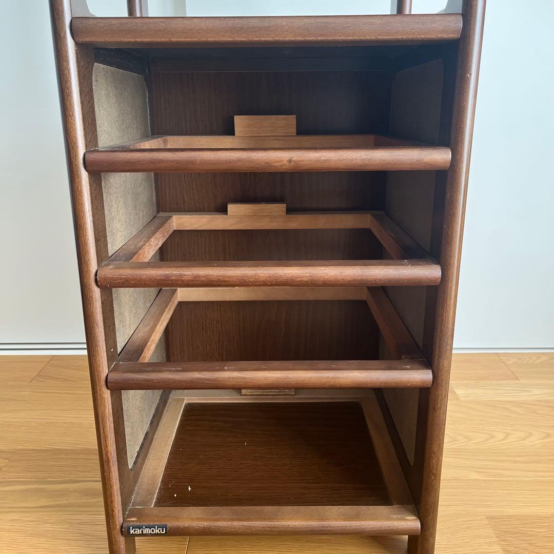 カリモク　電話台/サイドチェスト　キャビネット