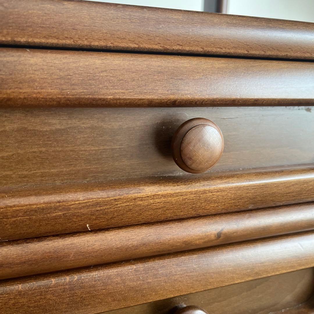 カリモク　電話台/サイドチェスト　キャビネット