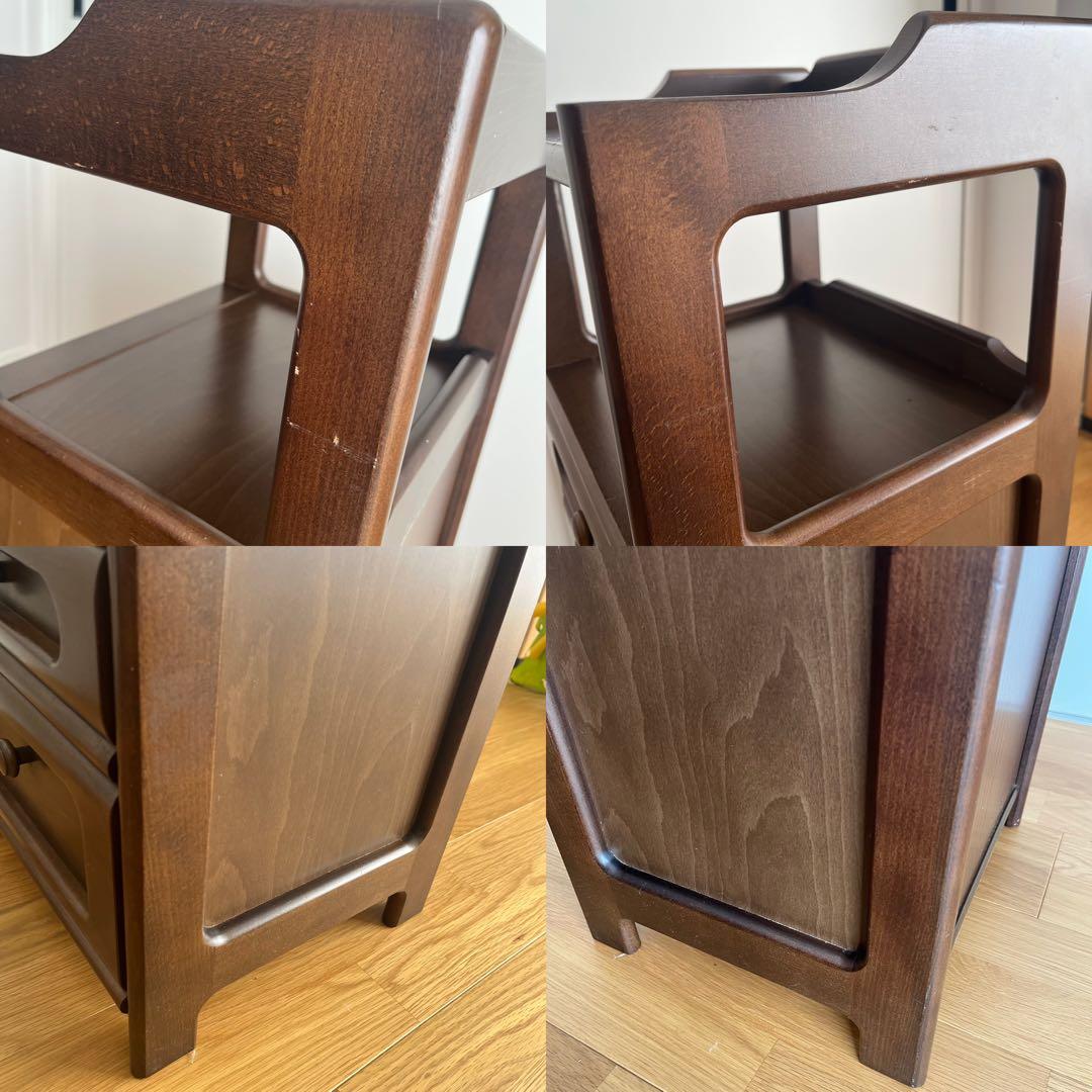 カリモク　電話台/サイドチェスト　キャビネット