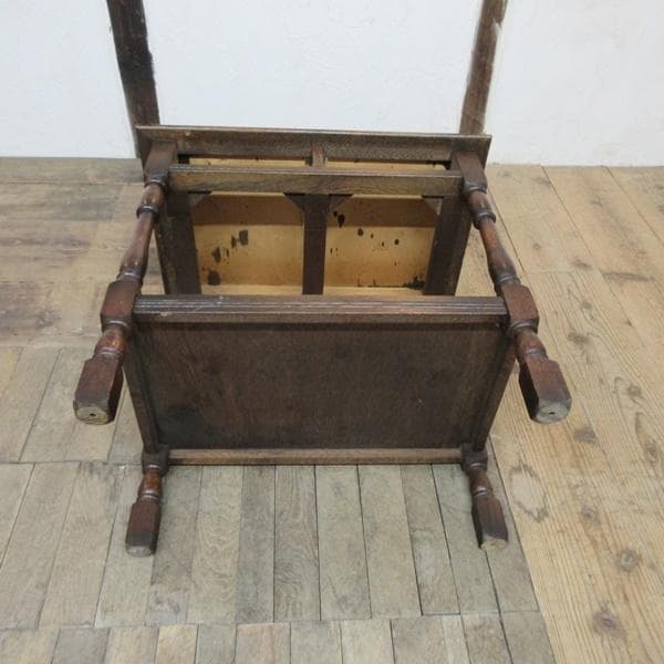 イギリス アンティーク 家具 ホールテーブル コンソール 電話台 6954d