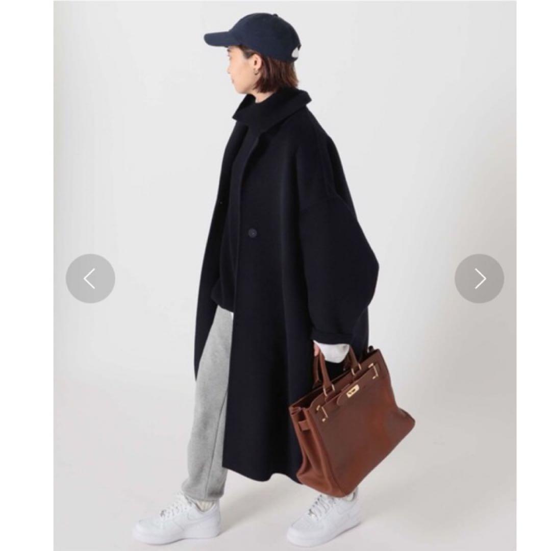 Deuxieme classe ウールアンゴラリバーコート アパルトモン