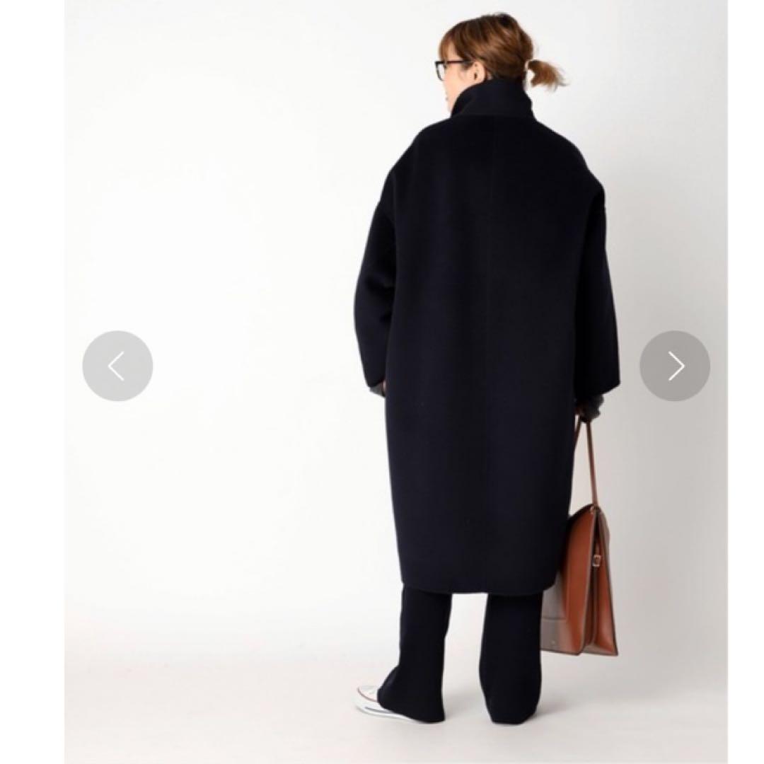 Deuxieme classe ウールアンゴラリバーコート アパルトモン