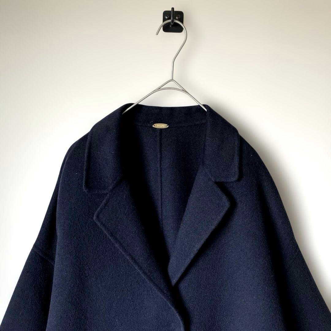 Deuxieme classe ウールアンゴラリバーコート アパルトモン