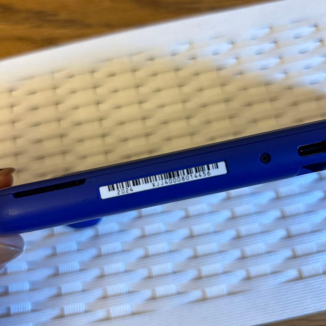 ［最終値下げ］Nintendo Switch Lite ブルー青　2024年製