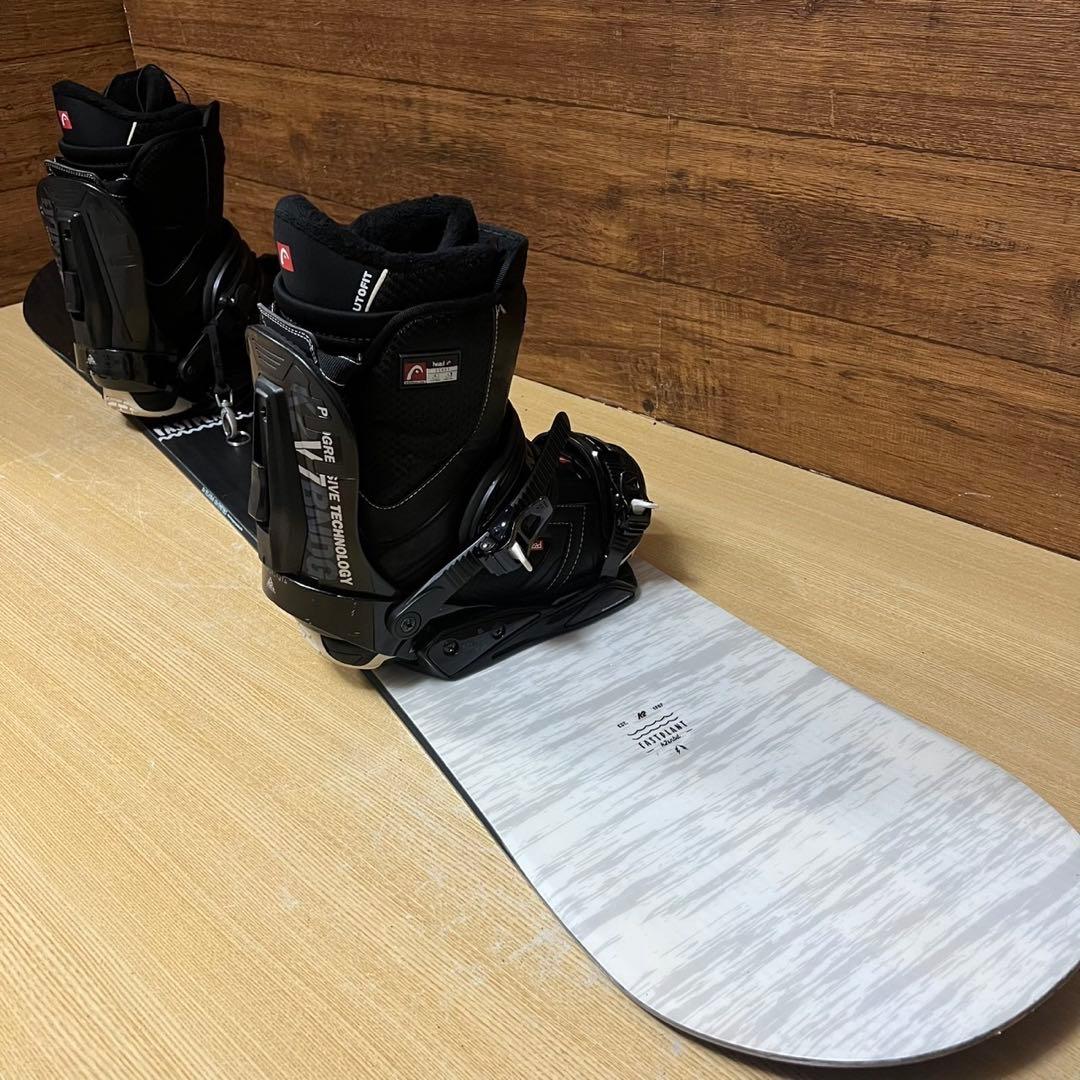 K2 ケーツー　HEAD ヘッド　メンズスノーボード 4点セット　長身　高身長