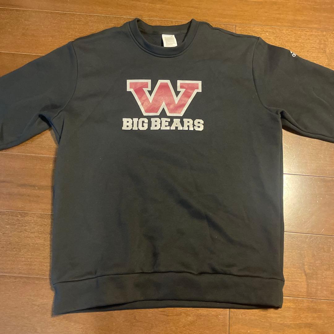 早稲田大学アメフト部　BIG BEARS パーカー　3点セット　バラ売り可