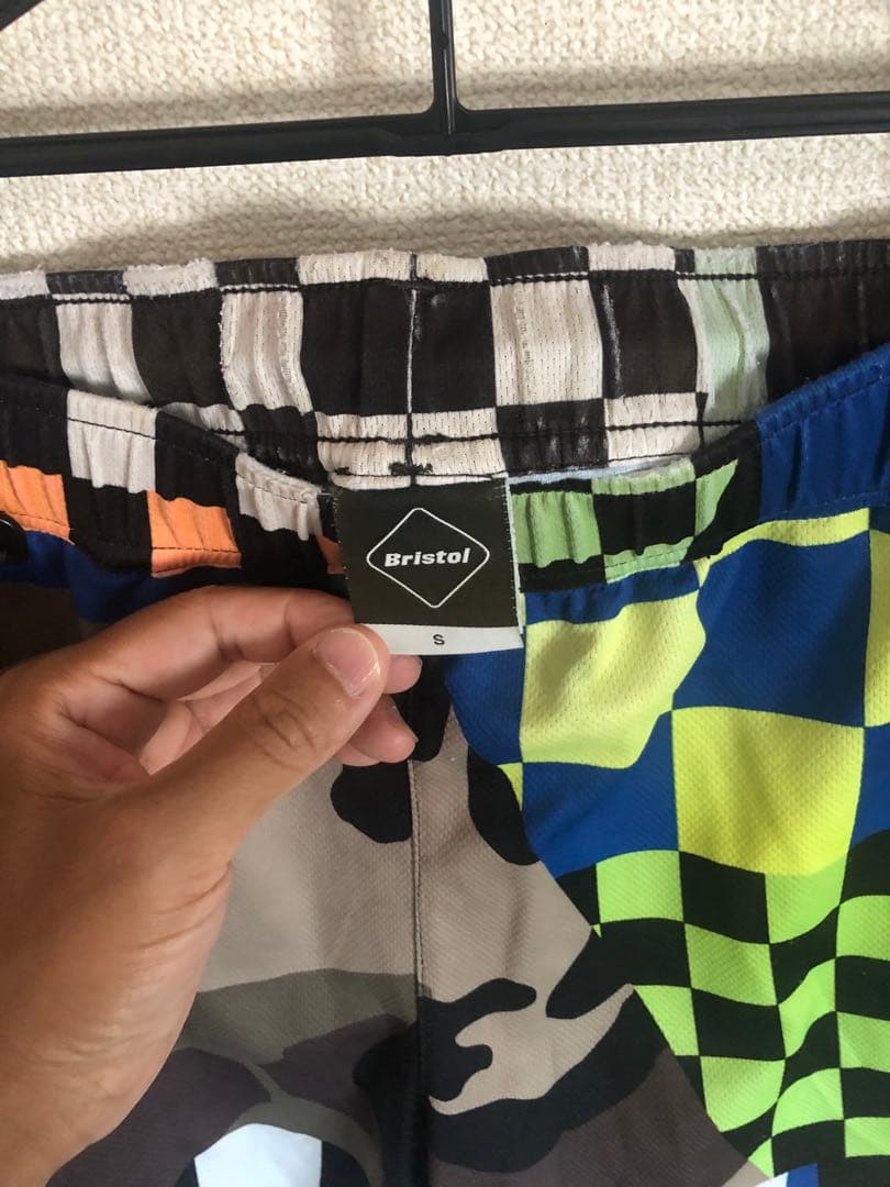 セット価格！fcrb ブリストル　bristol マルチパターン　上下セット　S