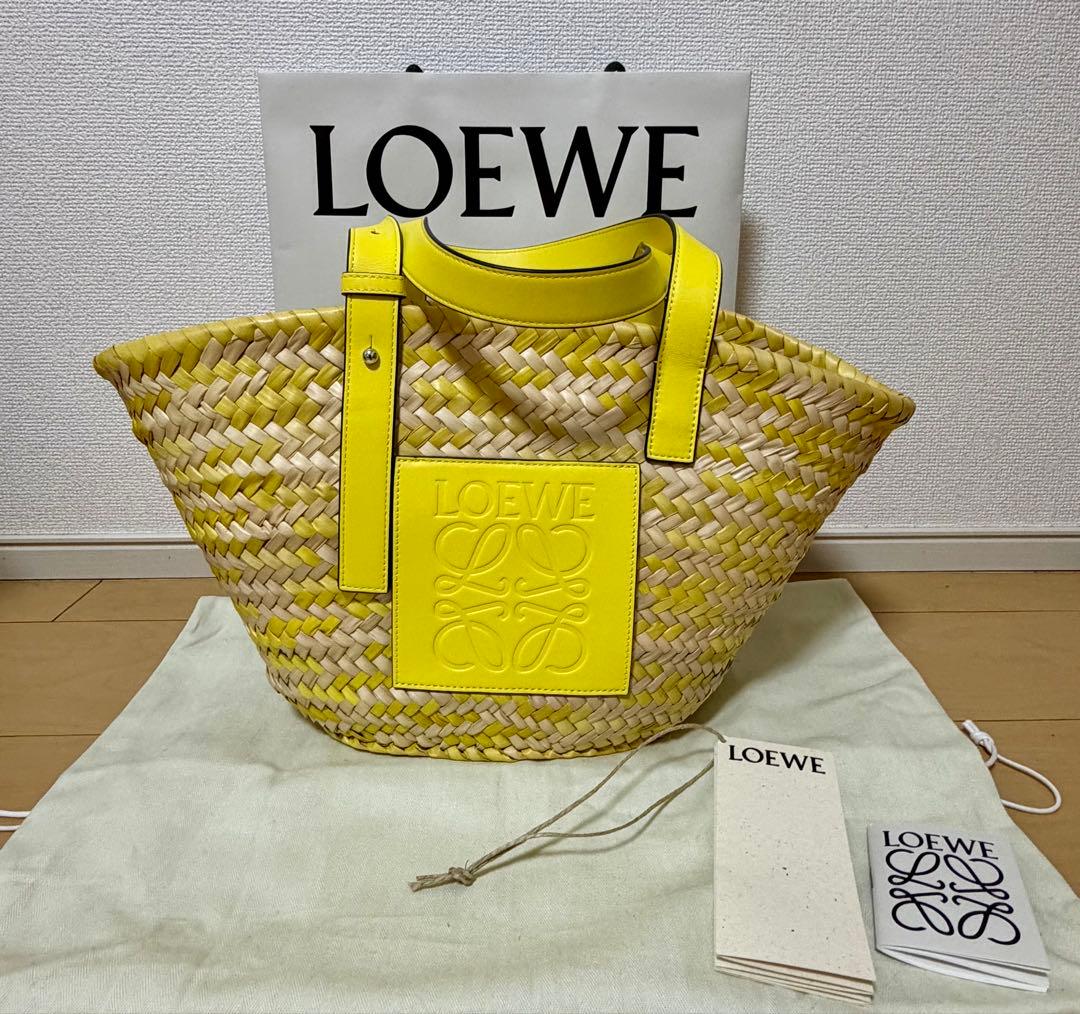 ☆新品未使用☆ LOEWE バスケットバッグ　ミディアム