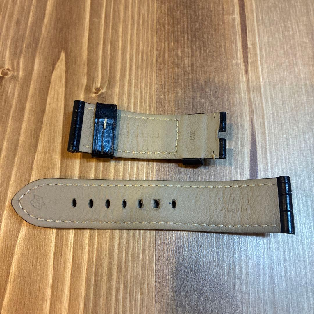 パネライ　クロコダイル純正ベルト　ブラック