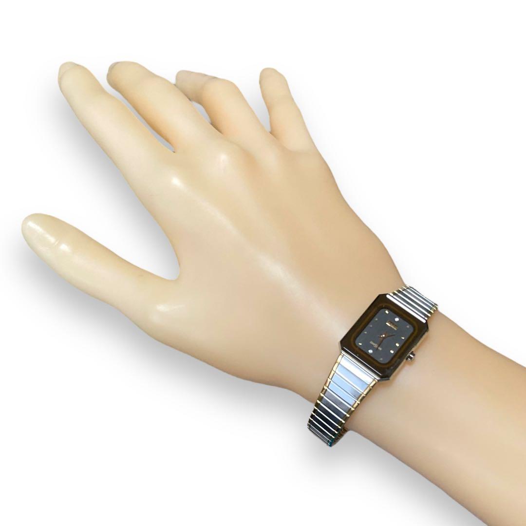 Ⴤ1123ꕤ美品 RADO ダイヤスター 腕時計 2P ダイヤ ラインストーン