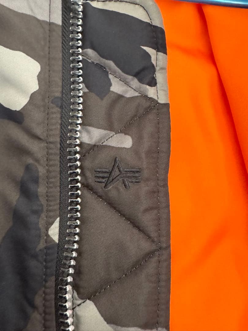 ALPHA 迷彩 MA-1ジャケット