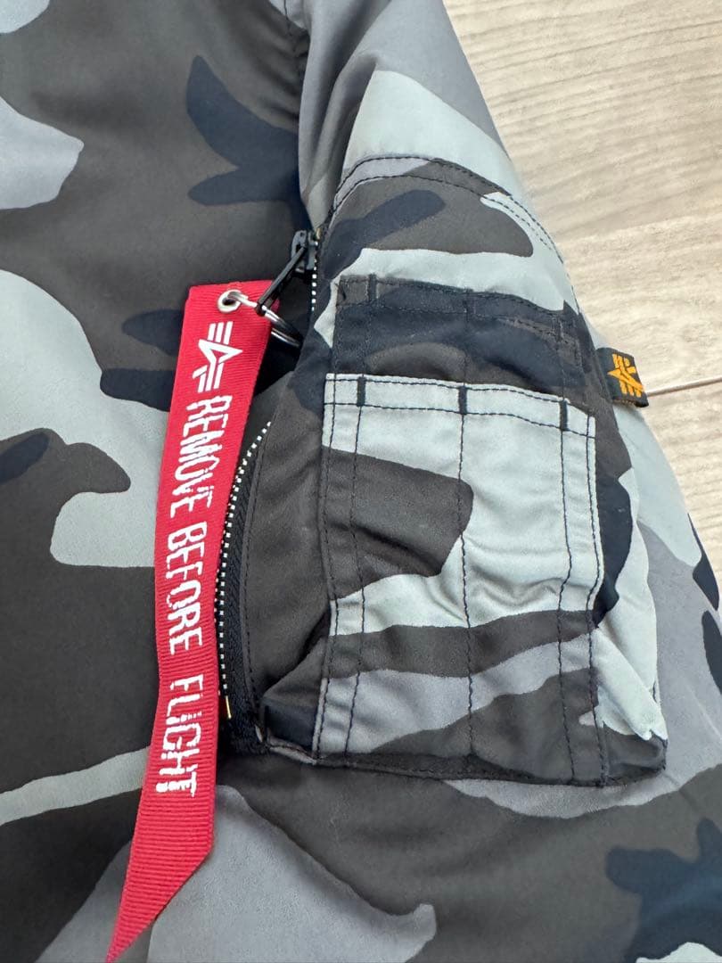 ALPHA 迷彩 MA-1ジャケット