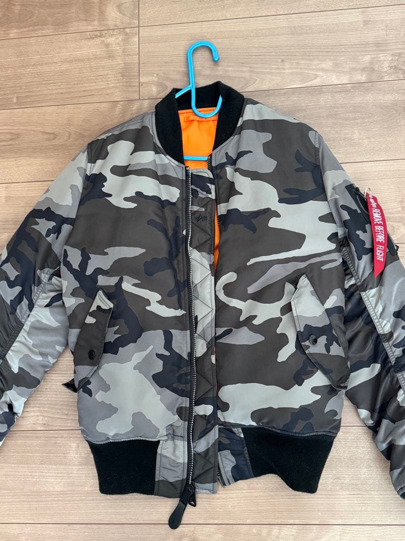 ALPHA 迷彩 MA-1ジャケット