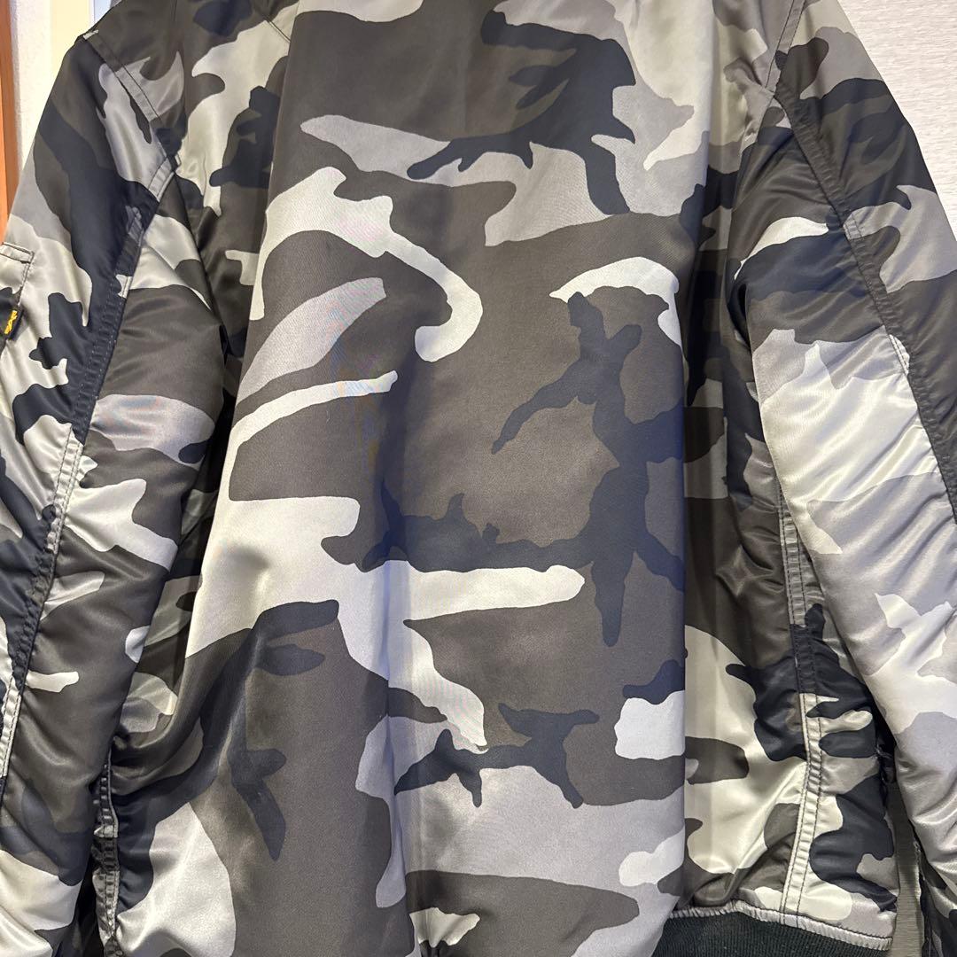 ALPHA 迷彩 MA-1ジャケット
