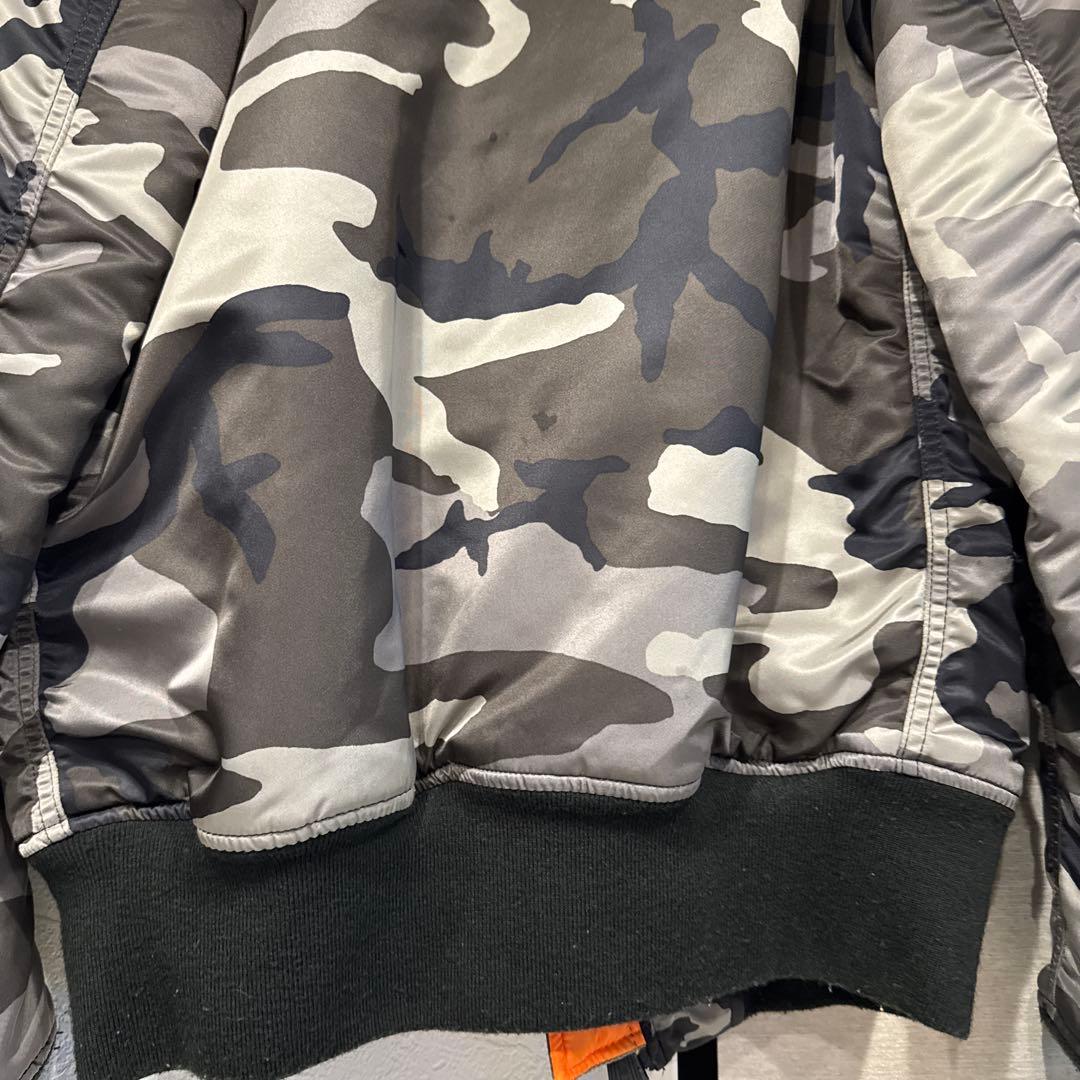 ALPHA 迷彩 MA-1ジャケット